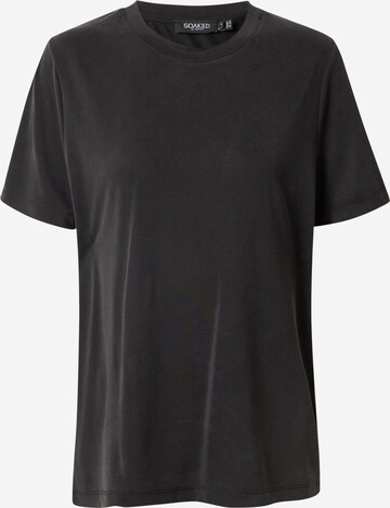 SOAKED IN LUXURY - Camiseta 'Columbine' en negro: frente