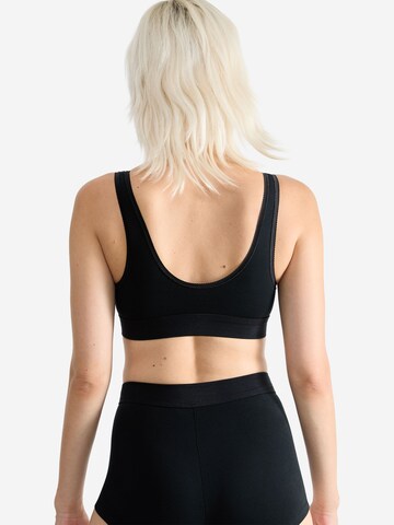 SLOGGI T-shirt BH in Zwart