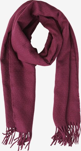 PIECES Scarf 'Cella' in Purple: front