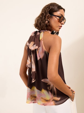 Friends Like These Blouse in Brown