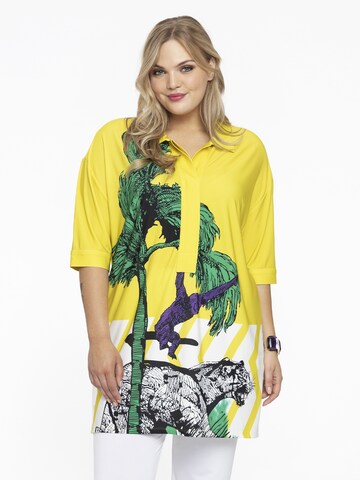 Yoek Tunic in Yellow: front