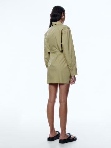 EDITED Shirt Dress 'Chalyse' in Green