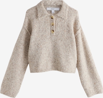 Next Πουλόβερ σε μπεζ: μπροστά