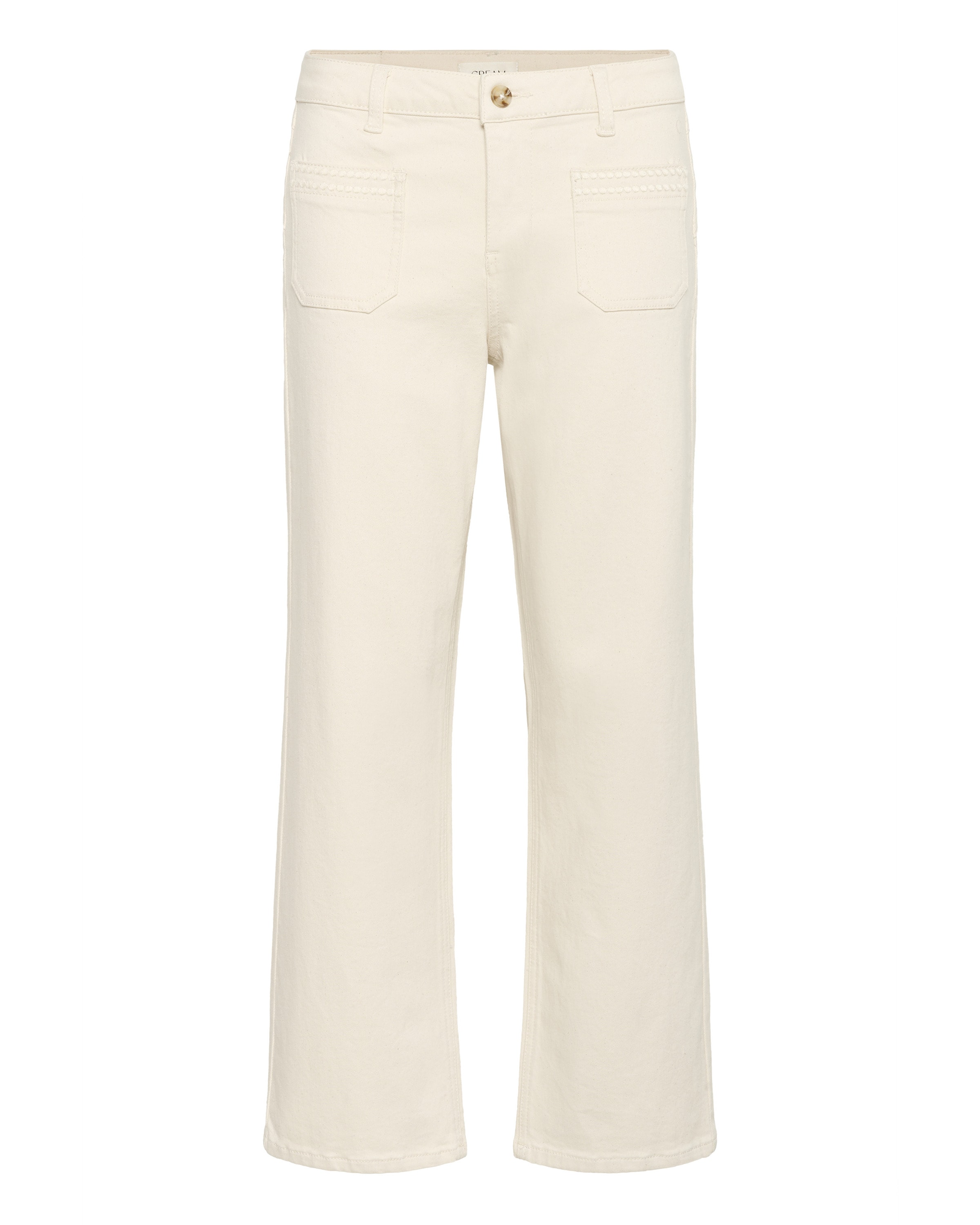 Cream Wide leg Jeans 'CRNatalia' in Beige: front