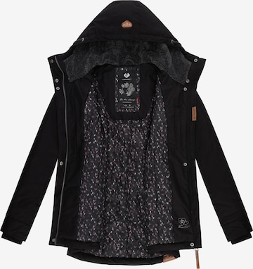 Ragwear Winter Jacket 'Monade' in Black