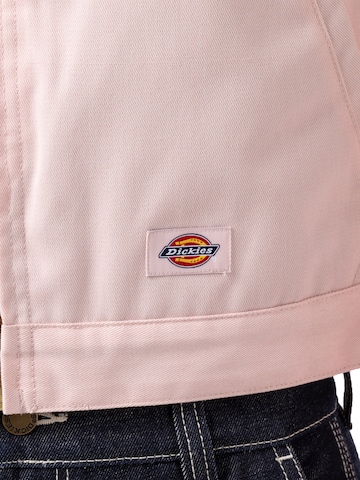 DICKIES Overgangsjakke 'Eisenhower' i rosa