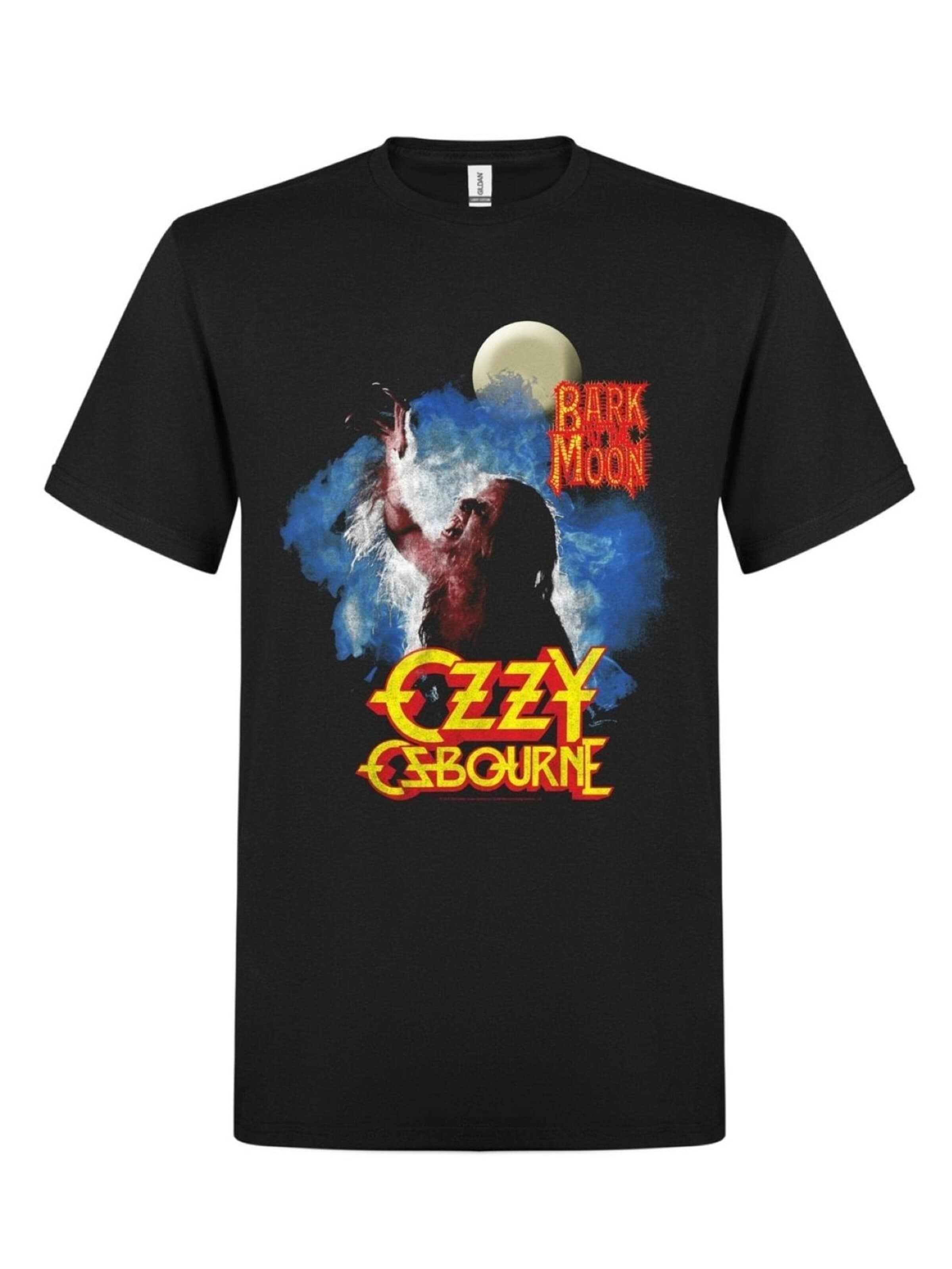 Ozzy Osbourne - Camiseta 'Ozzy Osbourne Bark at the Moon  T-Shirt' en negro