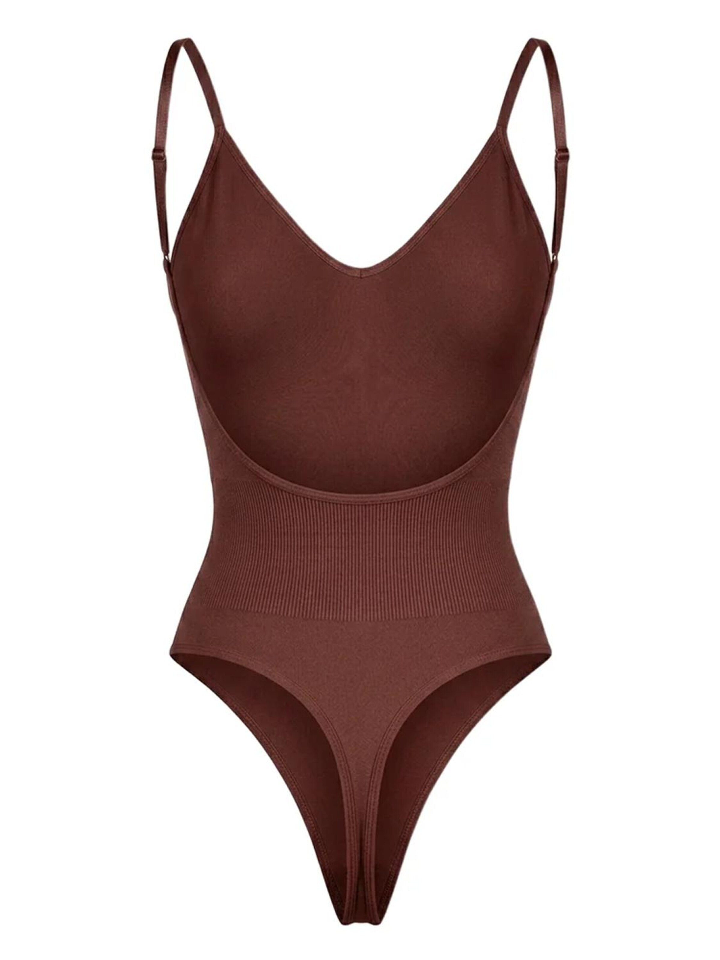 Body modelant 'Corrigerende body met Lage Rug en String' Shapetape en marron