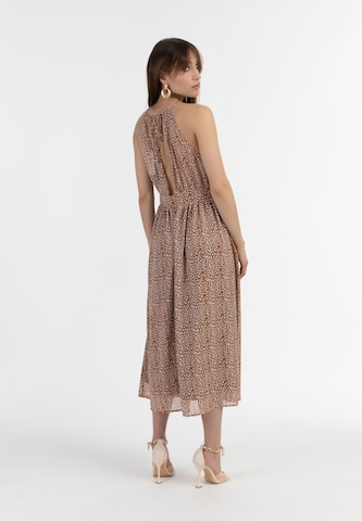 faina Kleid in Beige