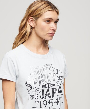 Superdry T-Shirt in Blau