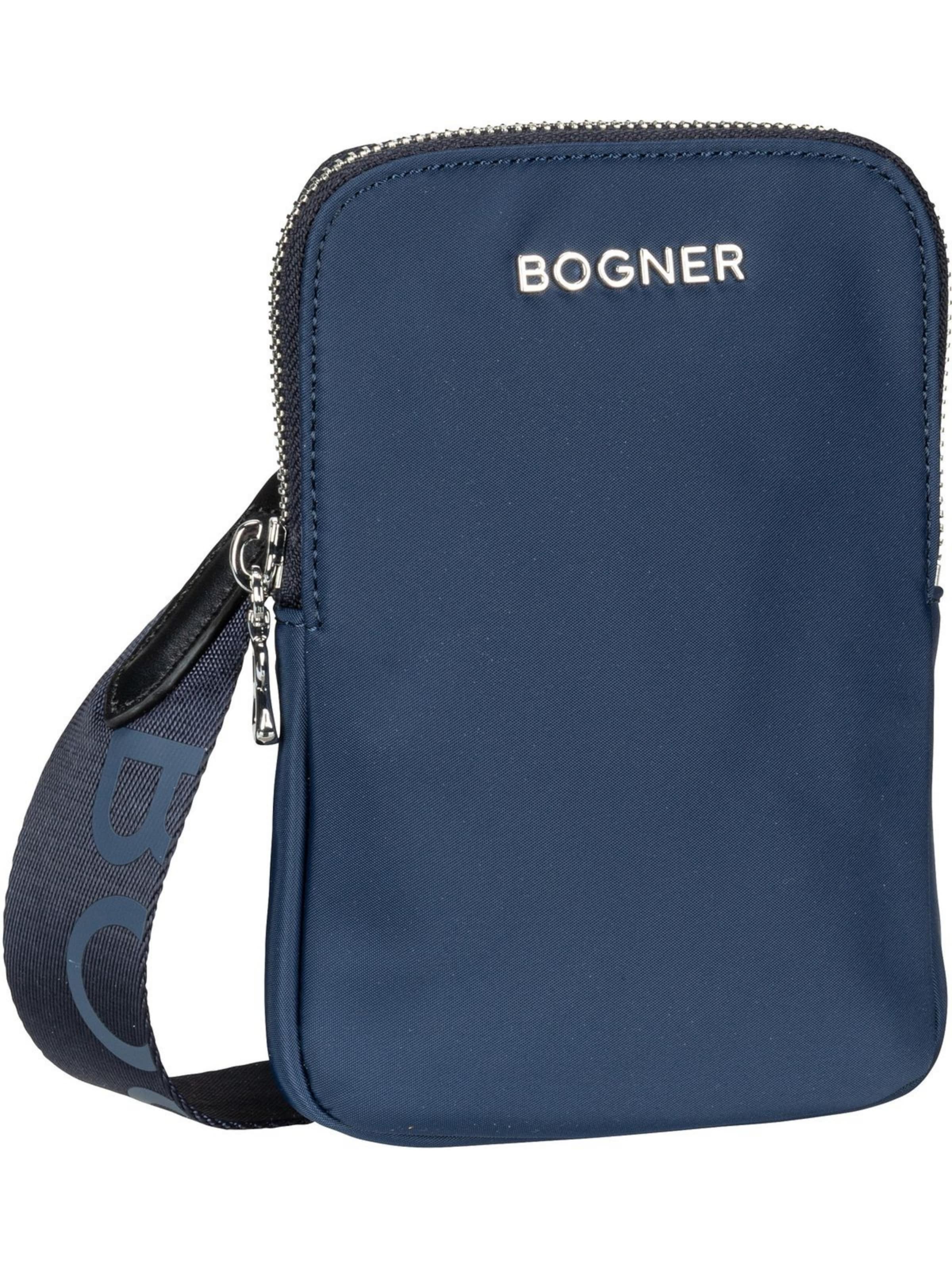 BOGNER Umhängetasche 'Klosters Johanna' in Blau: Vorderseite