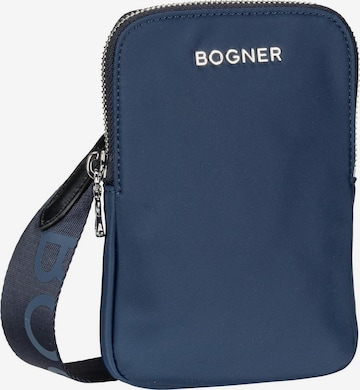 BOGNER Crossbody Bag 'Klosters Johanna' in Blue: front