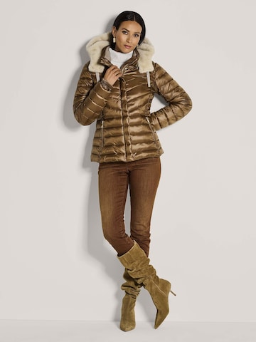 Veste d’hiver MADELEINE en marron