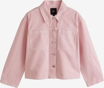 Next Overgangsjakke i pink: forside