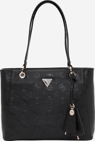 GUESS - Shopper 'Jena Noel' em preto: frente