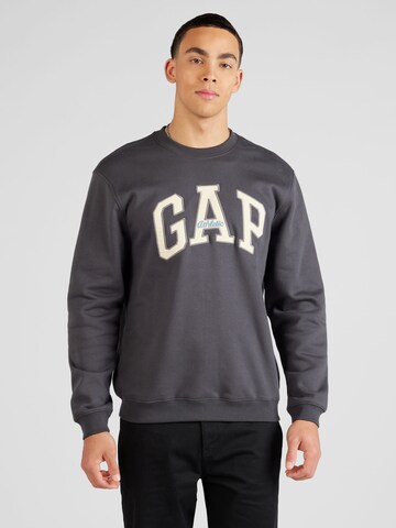 Sweat-shirt GAP en gris : devant