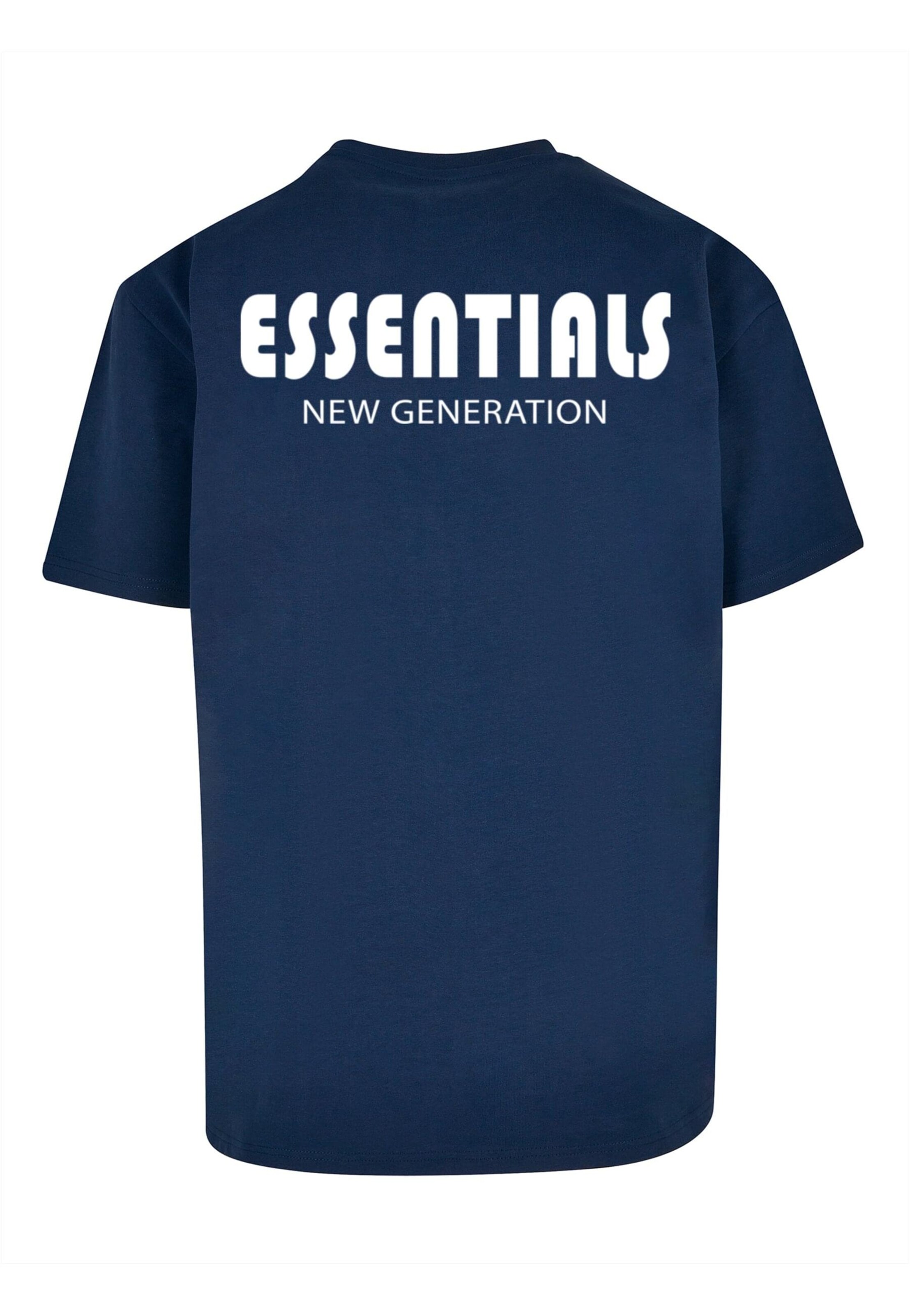 Merchcode T-Shirt 'Essentials New Generation' in Blau