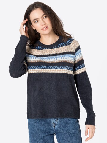 Fransa Sweater in Blue: front