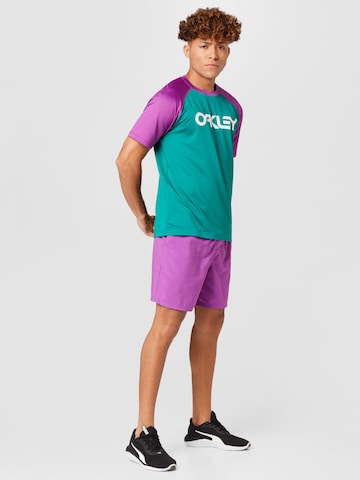OAKLEY Normální Sportovní kalhoty 'CLEAR LAKE' – fialová