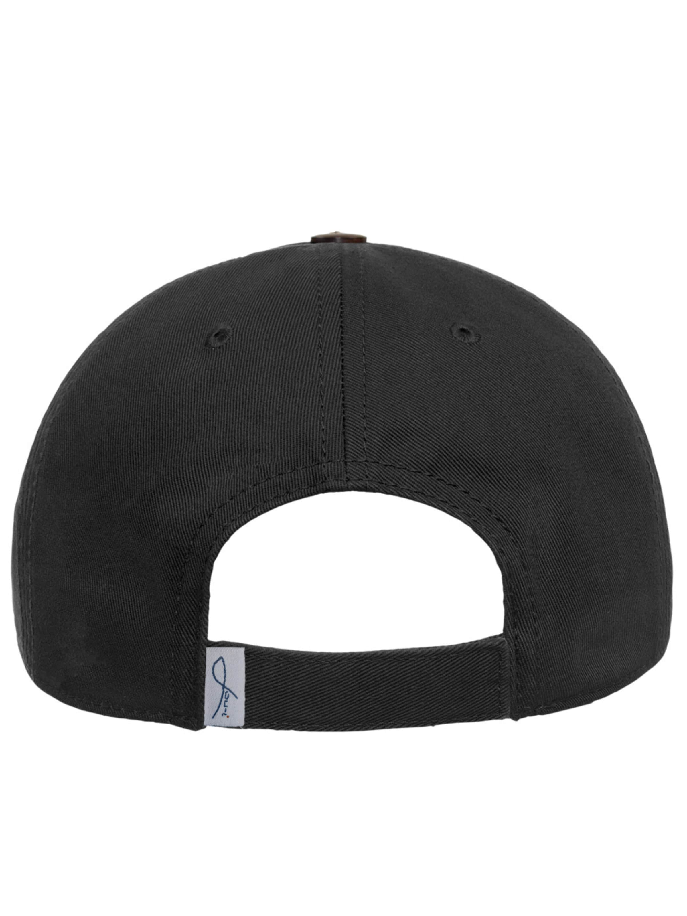 Lou-i Cap 'Baseball Cap aus Bio-Baumwolle'‌‌‌‌‌‌‌‌ in Schwarz