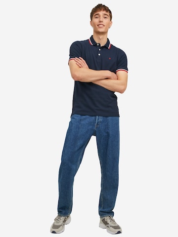 JACK & JONES Shirt 'Paulos - Slim Fit' in Blue
