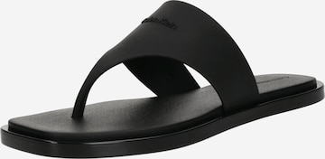 Calvin Klein Varvastossut värissä musta: etupuoli