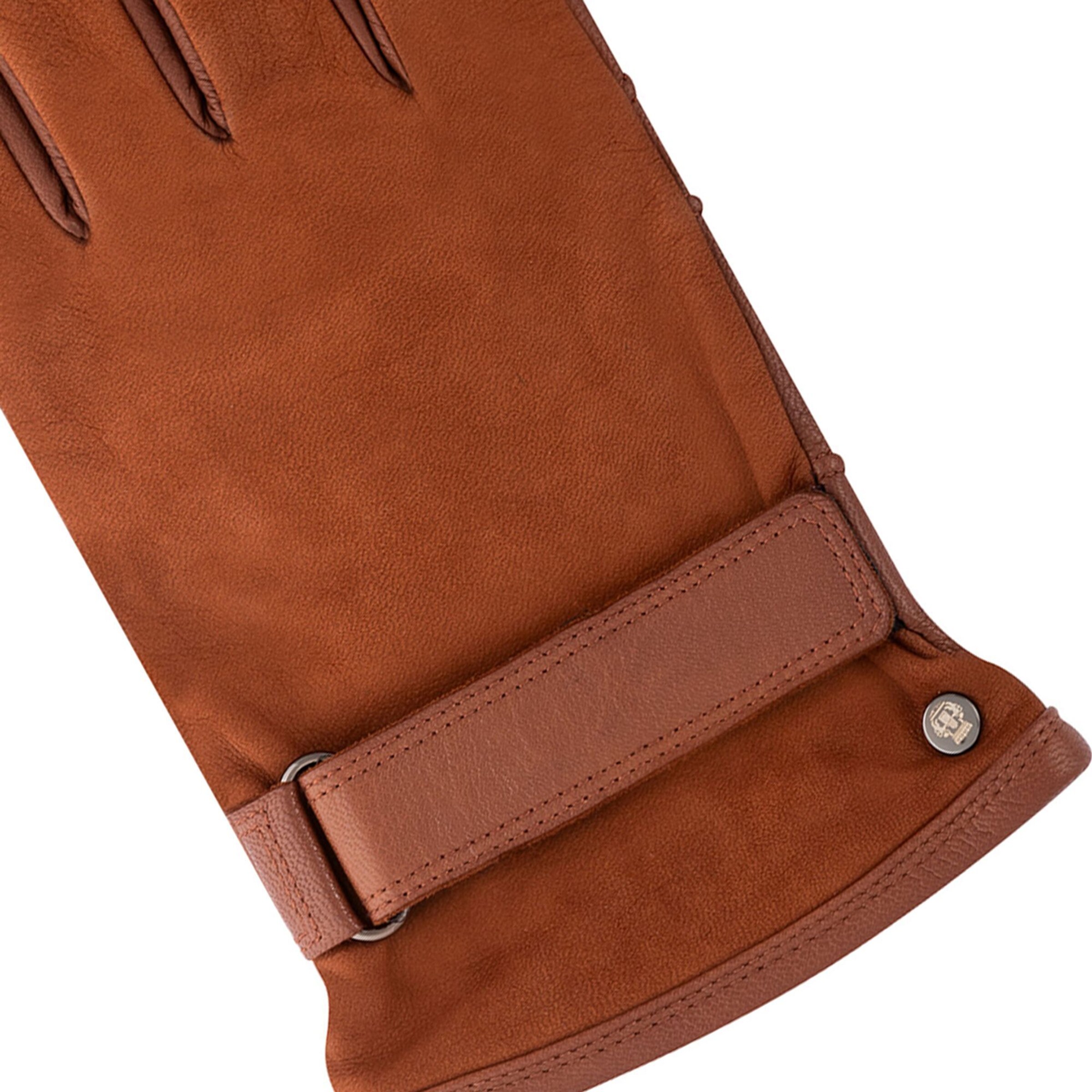 Roeckl Full Finger Gloves 'Bregenz' in Brown