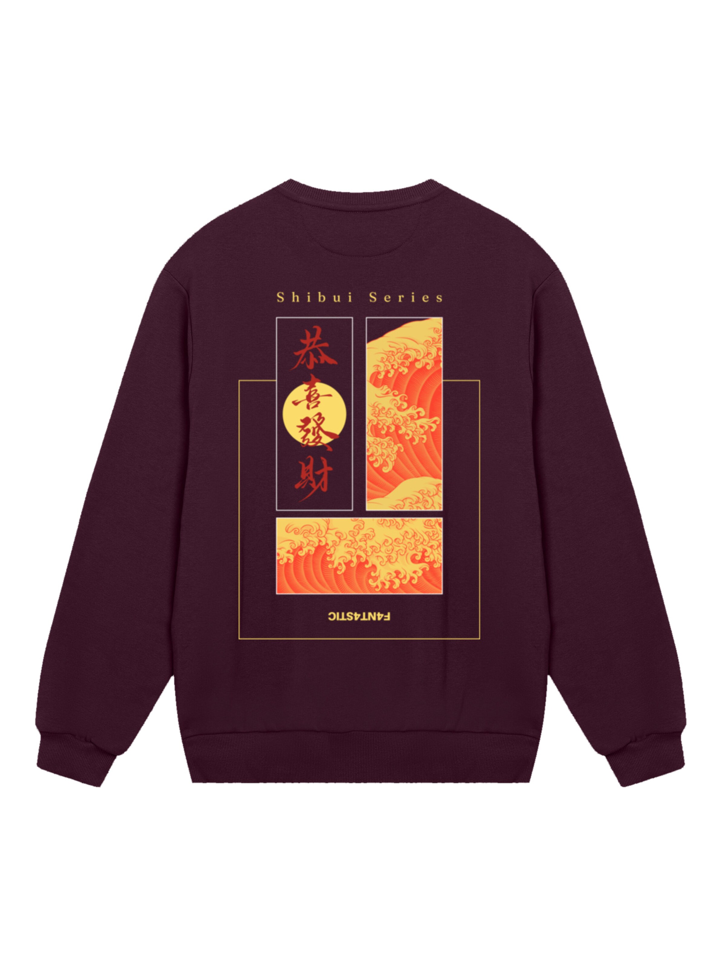 F4NT4STIC Sweatshirt in Brown