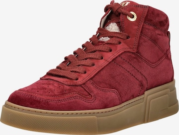 Baskets hautes Paul Green en rouge : devant