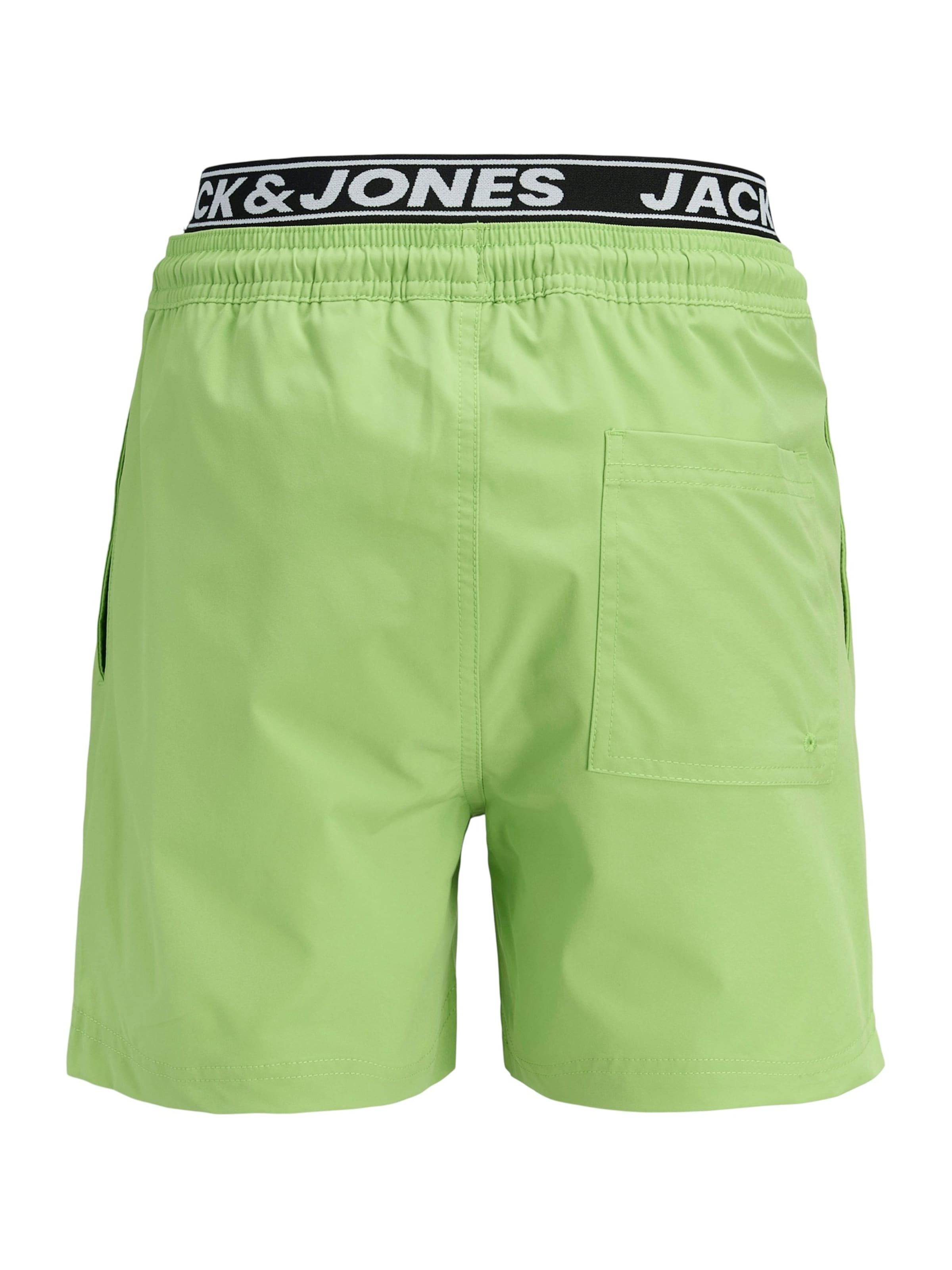 Șorturi de baie 'JPSTMAUI' de la Jack & Jones Junior pe verde
