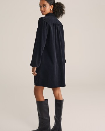 WE Fashion Рокля тип риза в черно