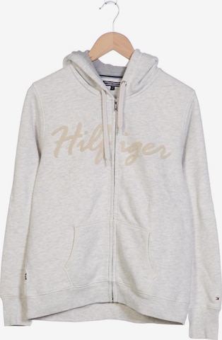 TOMMY HILFIGER Sweatshirt & Zip-Up Hoodie in L in White: front