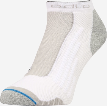 ODLO Αθλητικές κάλτσες σε λευκό: μπροστά