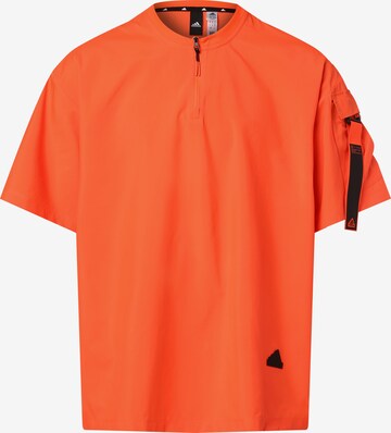 T-Shirt fonctionnel ADIDAS SPORTSWEAR en orange : devant