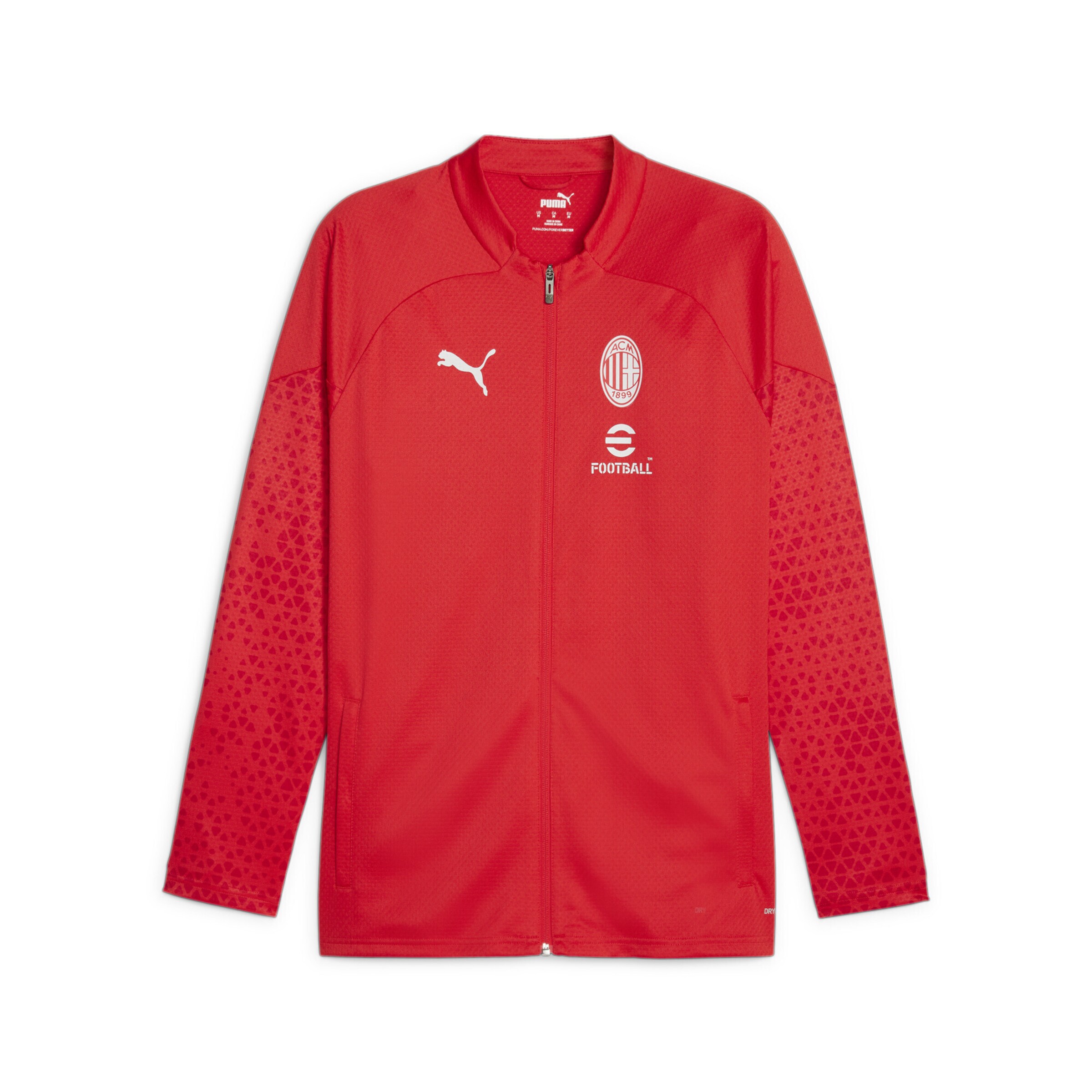 Veste de sport 'AC Milan' PUMA en rouge : devant