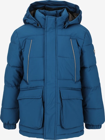 ZigZag Winter Jacket 'Jacob' in Blue: front