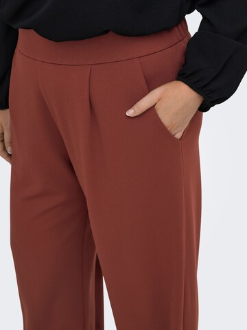 Wide Leg Pantalon à pince 'CARSTILLA' ONLY Carmakoma en rouge