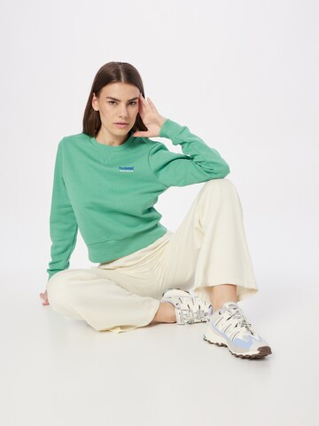 Hummel Sportief sweatshirt 'SHAI' in Groen