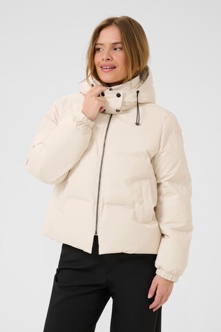 CULTURE Vinterjakke 'Celinda' i beige: forside