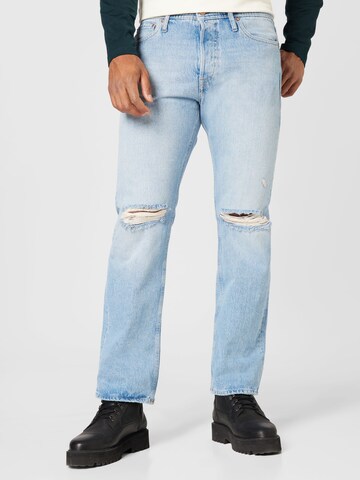 JACK & JONES Szabványos Farmer 'CLIFF' - kék: elől