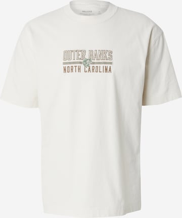 HOLLISTER Shirt 'DESTINATIONS' in White: front