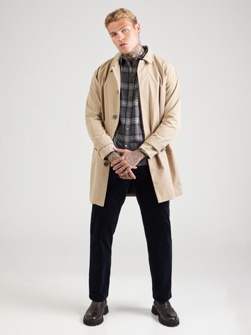 NORSE PROJECTS Средняя посадка Рубашка 'Osvald' в Серый