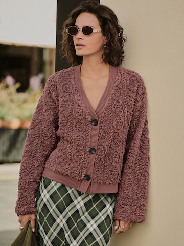 Next Cardigan i pink: forside