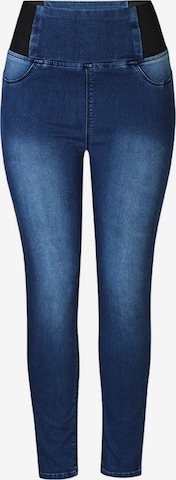 ze-ze Jeggings 'Pixie 525' in Blue: front