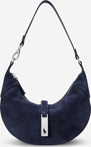 Sac bandoulière Polo Ralph Lauren en bleu : devant