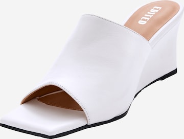 EDITED Официални дамски обувки 'Neeke' в бяло: отпред