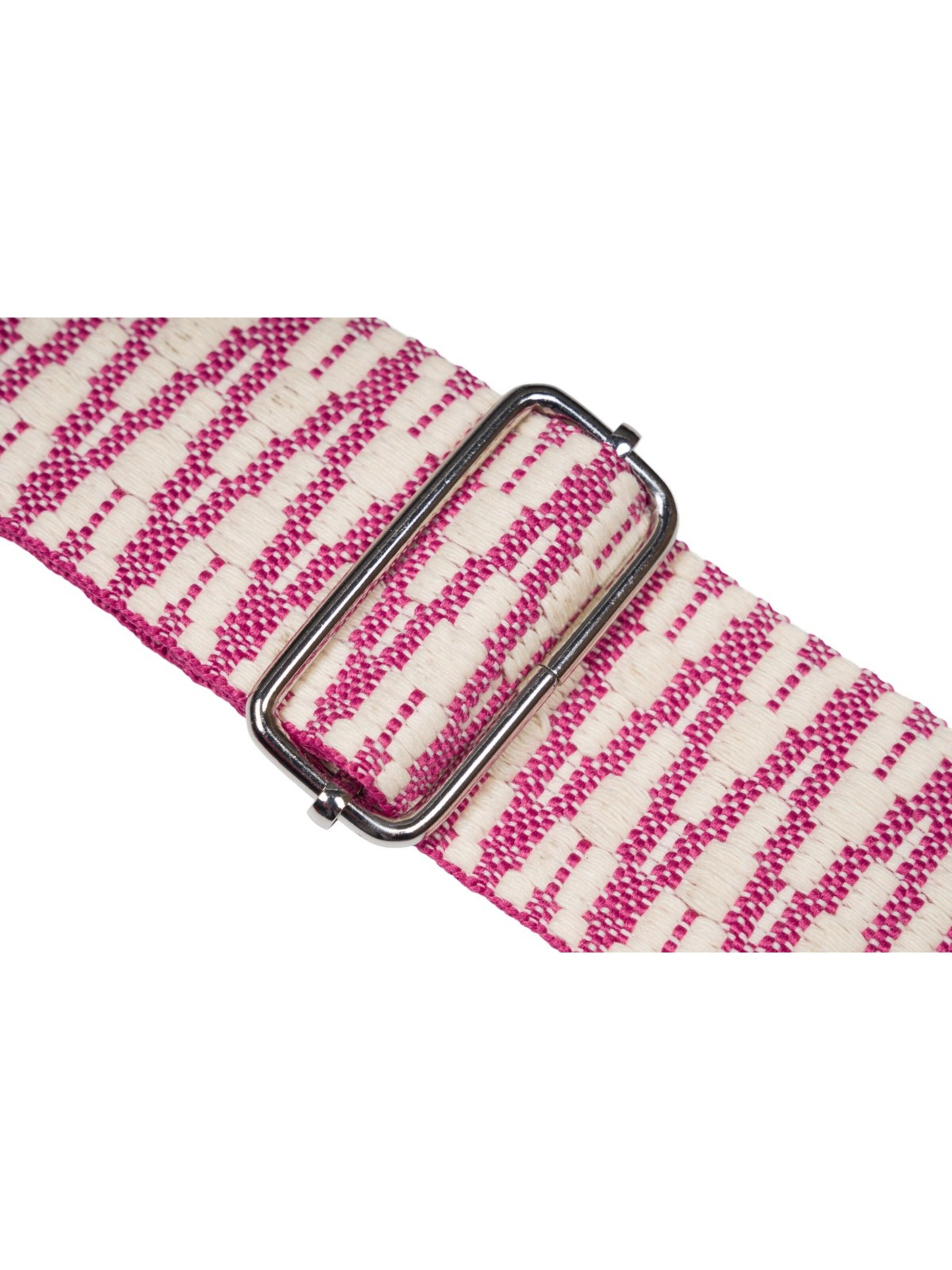 styleBREAKER Taschenzubehör 'Breiter Wechsel Taschengurt Zick-Zack mit Börse'‌‌‌‌‌‌‌‌ in Pink