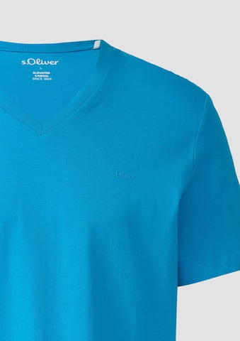 s.Oliver T-Shirt in Blau