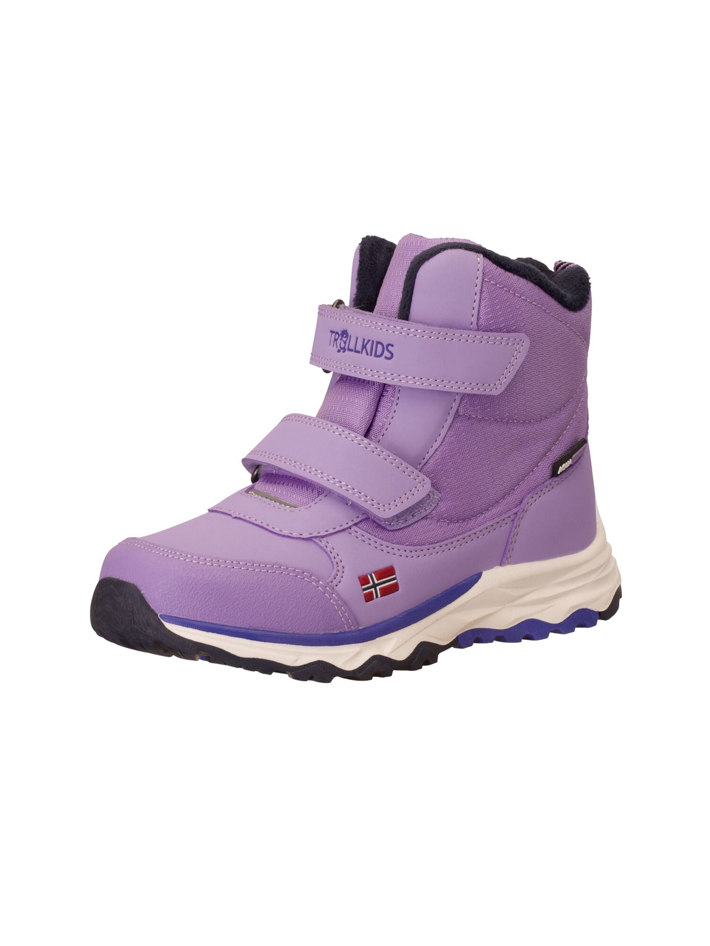 TROLLKIDS Snowboots in Lila