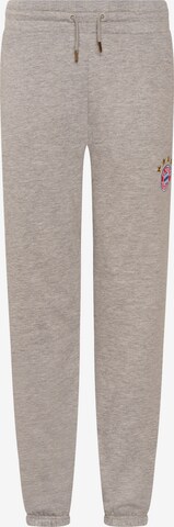 FC BAYERN MÜNCHEN Pants 'Logo' in Grey: front